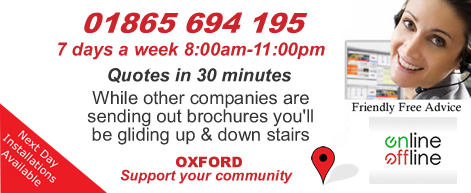 Stairlifts Oxford 01865 694 195