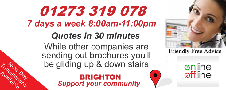Stairlifts Brighton 01273 319 078