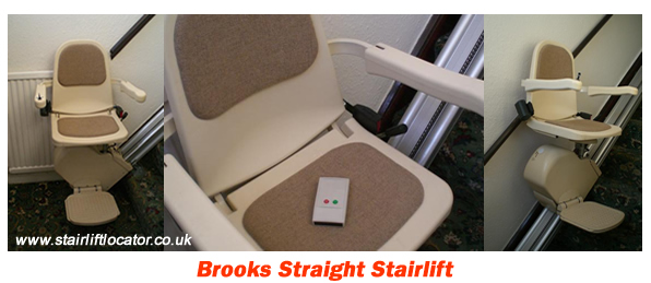 Brooks Slimline Straight Stairlift Photos